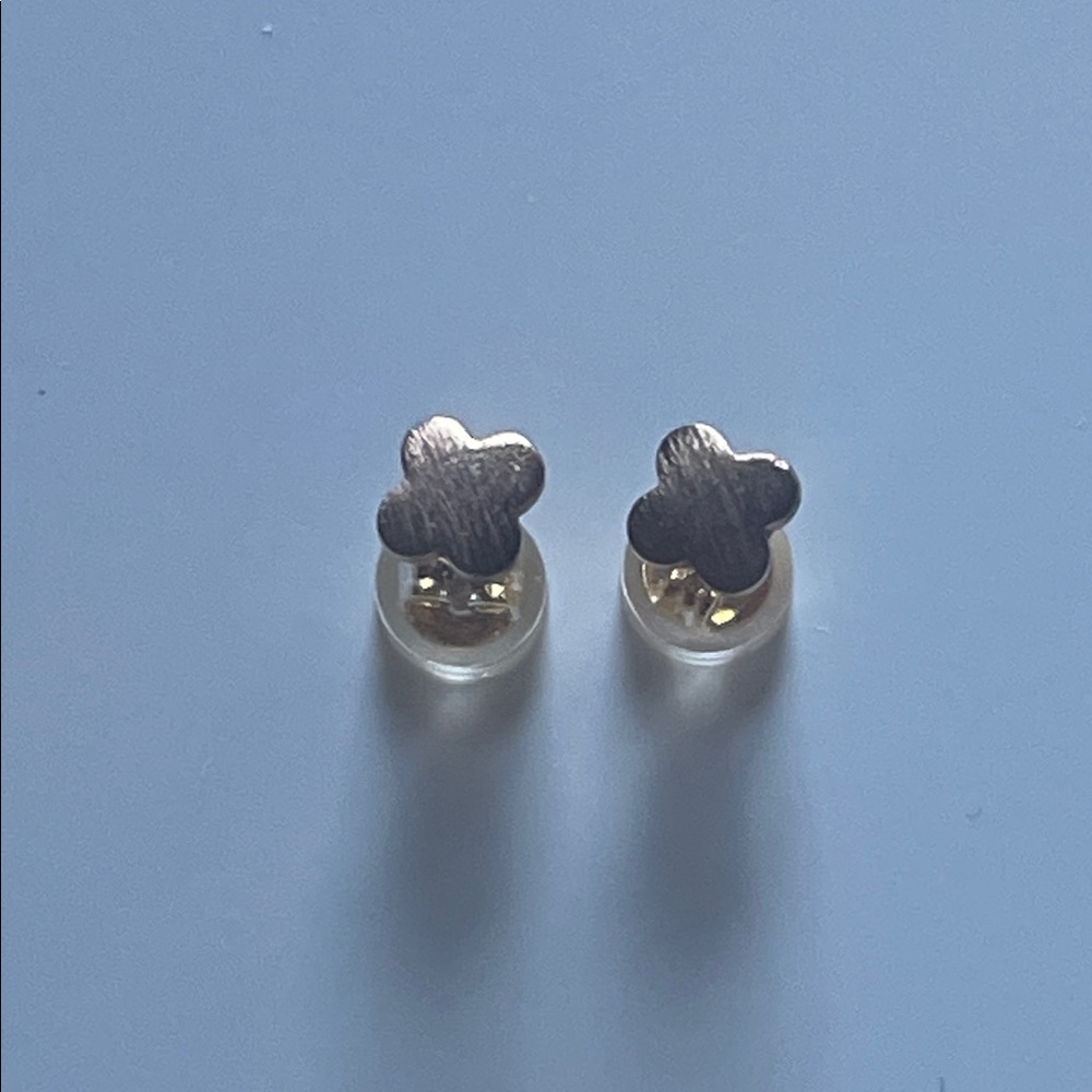 Rose Gold plated Flower Stud Earrings. Purchased from Korea